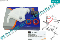 Механизм регулировки педали сцепления ( трещетка Escort 1981-86, Fiesta 1976-89 ) Ford / ФОРД TAUNUS 79-82 / ТАУНУС 79-82 2.0 (1993 куб.см.)