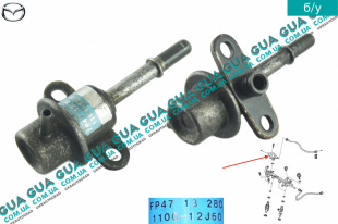 Регулятор давления топлива / вакуумный клапан Mazda / МАЗДА 323 F 1998-2004 1.8 16V (1840 куб.см. ) 