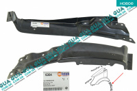 Крыло переднее левое нижняя часть