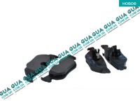 Тормозные колодки задние