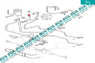 Шланг / патрубок масляной системы (трубка) Ford / ФОРД MONDEO III 2001-2007 / МОНДЕО 3 2.0TDCI (1998 куб.см.)