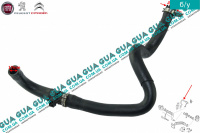 Патрубок / трубка от сапуна  к маслоотделителю катерных газов