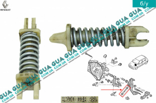 Пружина педали сцепления   