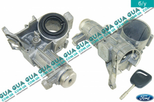 Замок зажигания ( Замок вала рулевого колеса )   