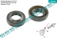 Сальник  штока кулисы переключения передач КПП ( 15x25.4x6.5 ) 1шт