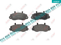 Тормозные колодки передние ( R15 )