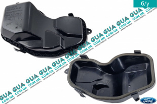 Крышка фары передней левой Ford / ФОРД FOCUS II 2004-2011 / ФОКУС 2 1.8 (1798 куб.см.)