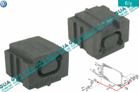 Подушка радиатора кондиционера верхняя 1шт