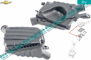 Корпус воздушного фильтра Chevrolet / ШЕВРОЛЕТ Captiva 2006-2011 2.0D ( 1991куб.см. )