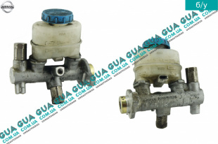 Главный тормозной цилиндр ( на 4 выхода )   