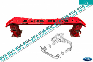 Усилитель переднего бампера   