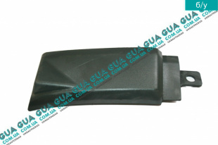 Молдинг / накладка (листва ) заднего бампера левый   