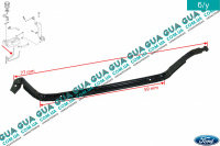 Кронштейн крепления топливного бака правый