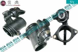 Регулирующая заслонка, подача воздуха / дроссельная заслонка   