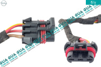 Фишка / разъем с проводами / штекер вентилятора радиатора ( реостата резистора )
