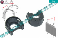 Кронштейн / подушка крепления основного радиатора / интеркулера 1шт