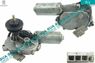 Моторчик стеклоочистителя задней двери / багажника / ляди ( электродвигатель дворника )   