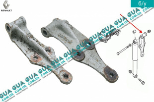 Кронштейн крепления передних амортизаторов / стоек  Renault / РЕНО MASCOTT 2004-2010 / МАСКОТ 04-10 3.0TDI (2953 куб.см.)