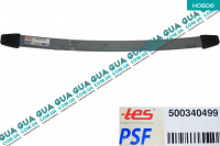 Рессора передняя ( однолистовая ) метал