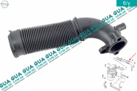 Патрубок воздушного фильтра Opel / ОПЕЛЬ AGILA 2003-2007 / АЖИЛА 03-07 1.2 16V (1199 куб.см.)