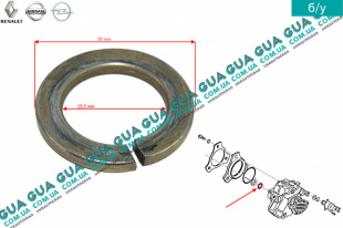 Шайба топливного насоса высокого давления ТНВД   