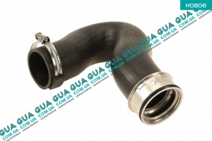 Патрубок интеркулера нижний правый   