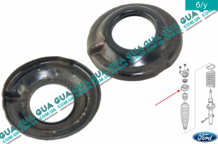 Опора / подушка амортизатора переднего ( проставка / тарелка пружины ) 1 шт   