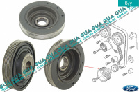 Шкив коленвала 5 ручейков  Ford / ФОРД MONDEO II 1996-2000 / МОНДЕО 2 1.6 i 16V (1597 куб.см.)