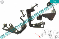 Кронштейн крепления резонатора воздушного фильтра