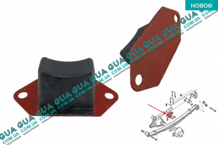 Отбойник рессоры задней подвески / буфер   