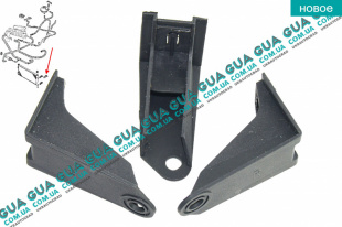 Кронштейн крепления радиатора правый   