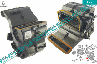 Корпус печки с кондиционером   