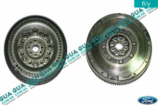 Маховик сцепления демпферный  D240 Ford / ФОРД FOCUS II 2004-2011 / ФОКУС 2 1.8DI (1753 куб.см.)