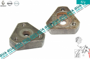 Втулка шестерни распредвала ( треугольник ) 1шт. Renault / РЕНО LAGUNA II / ЛАГУНА 2 2.2DCI (2188 куб.см.),