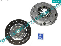 Комплект сцепления 09- VW / ВОЛЬКС ВАГЕН TRANSPORTER V 2003- / ТРАНСПОРТЕР 5 03- 2.0TDI (1968 куб.см.)