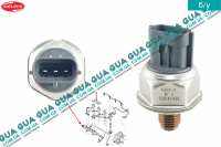 Датчик, давление подачи топлива ( Датчик давления топлива в рейке / Редукционный клапан )