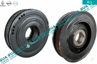 Шкив коленвала демпферный 7 ручейков ( Шкив коленчатого вала ) Nissan / НИССАН X-Trail T31 / ИКС-ТРЭЙЛ Т31 2.0dCi (1995 куб. см.)