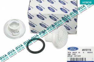 Указатель поворота боковой повторитель белый ( поворотник 1 шт. )   