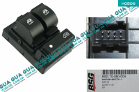 Блок кнопок управления стеклоподьёмниками левый ( без зеркал )