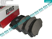 Тормозные колодки задние