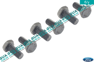 Болт / винт крепления маховика сцепления М10х1x22 ( комплект 6 шт. )   