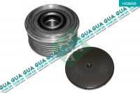 Шкив генератора 7 ручейков ( обгонная муфта )