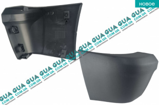 Клык бампера задний левый   