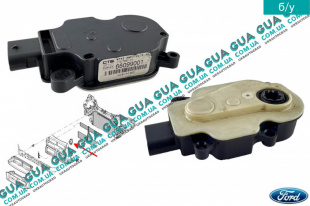 Моторчик жалюзей / актуатор заслонок радиатора   