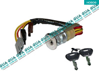 Замок зажигания ( контактная группа / Замок вала рулевого колеса )