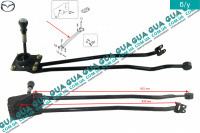 Кулиса переключения КПП ( 5 ступенчатая ) Mazda / МАЗДА 323 F 1998-2004 1.8 16V (1840 куб.см. ) 