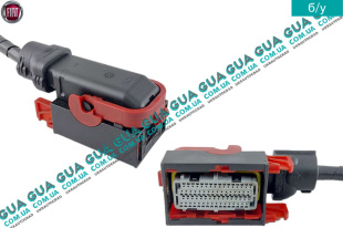 Фишка / разъем электронного блока управления двигателем ( ЭБУ / ECU )   