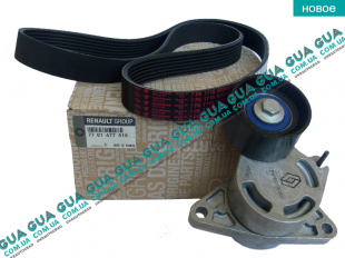 Комплект ремня генератора (натяжитель ролик ремень)   