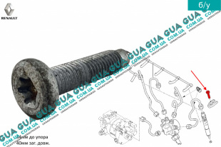 Болт / винт крепления форсунки М8 1шт DELPHI   