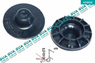 Опорная подушка задней пружины нижняя ( проставка / отбойник ) 1шт.   